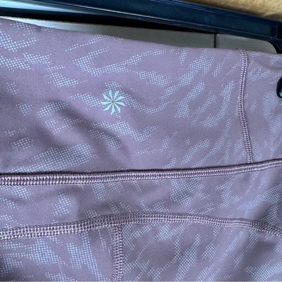 Athleta Mauve Rainier Printed Tight - Picture 6 of 8